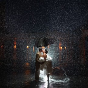 Lạng mạn chụp ảnh cưới trong mưa
